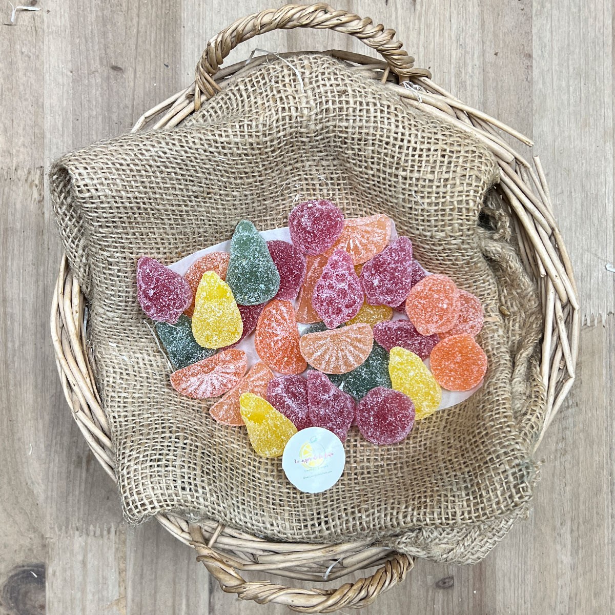 Gominolas Fruta Italiana - Frutos Secos -1- Lo mejor de la fruta