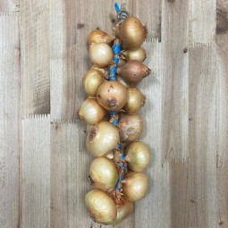 Cebollas en Ristra - Patatas, Cebollas y Ajos -1- Lo mejor de la fruta