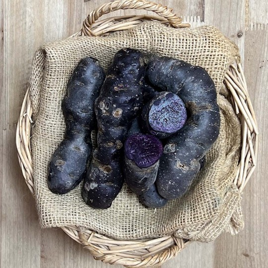 Patatas Violetas - Patatas, Cebollas y Ajos -1- Lo mejor de la fruta